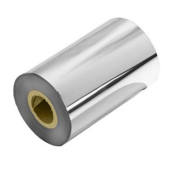 Риббон RESIN 50×200, втулка 1″, серебрянный